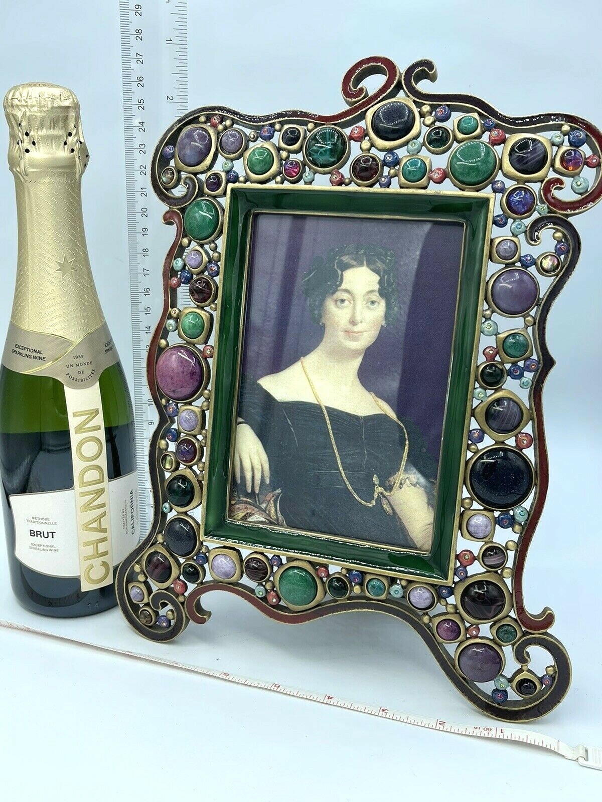 Jay Strongwater BRENDON FRAME PRISTINE Bloom collection NIB FREE SHIP 
