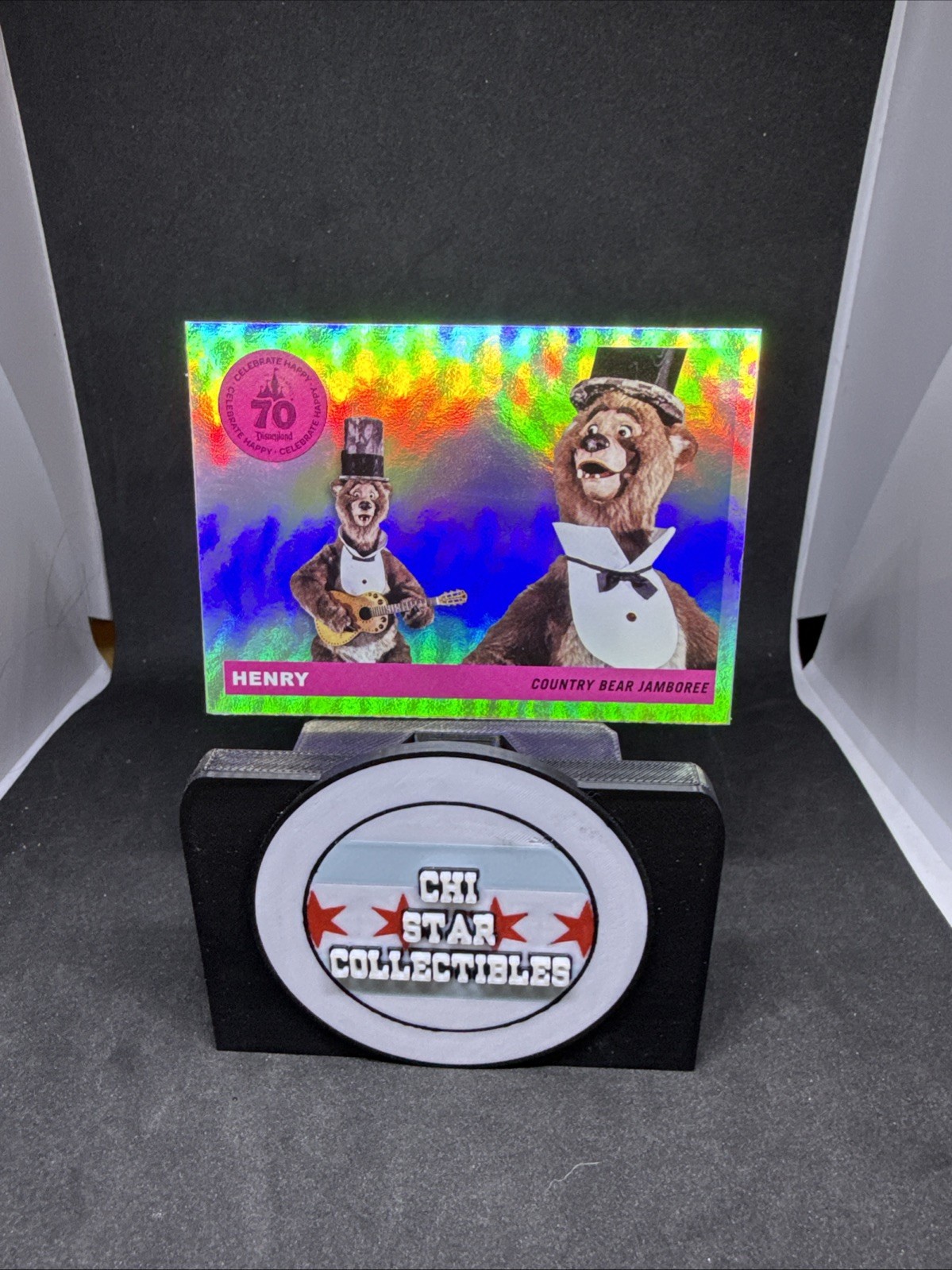 2025 Topps Disneyland 70th Anniversary Henry Rainbow Foil #T55-19