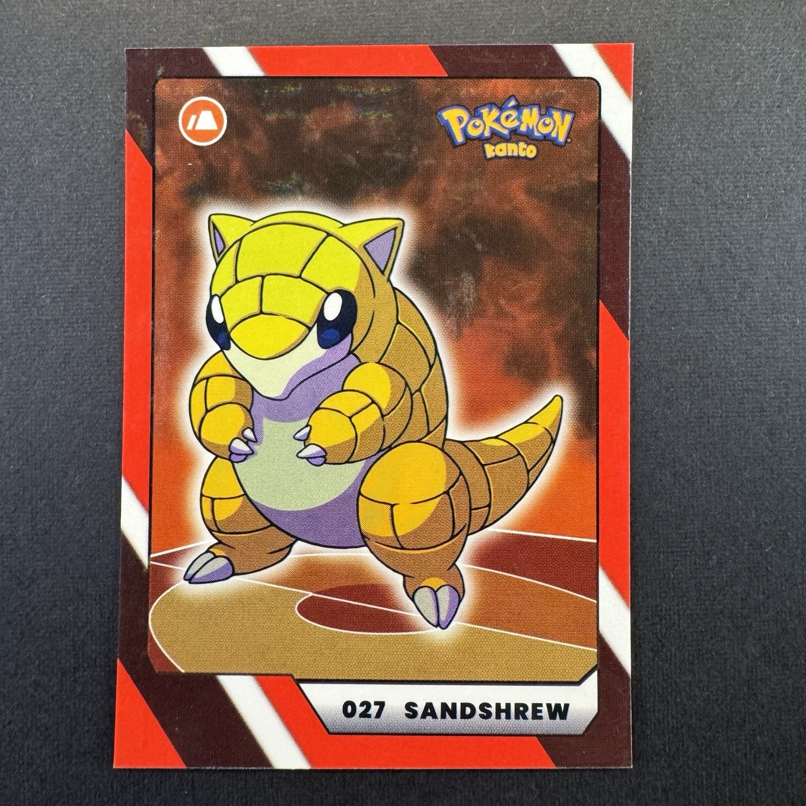 Sandshrew #027 – Pokemon Non TCG Card – Kanto Full House Peru