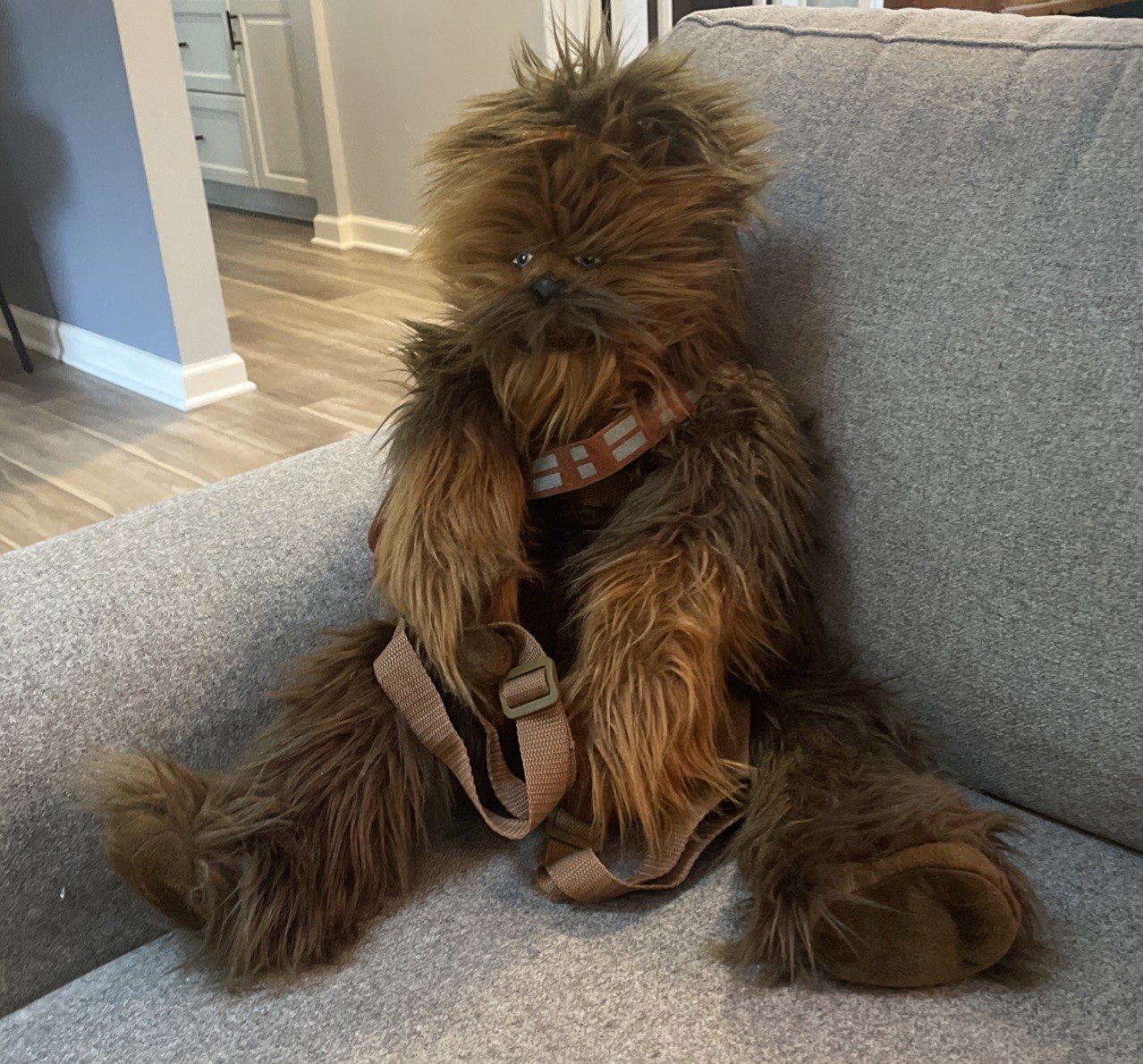 Disney Star Wars Plush CHEWBACCA Chewy Full Body 25″ Backpack Bag