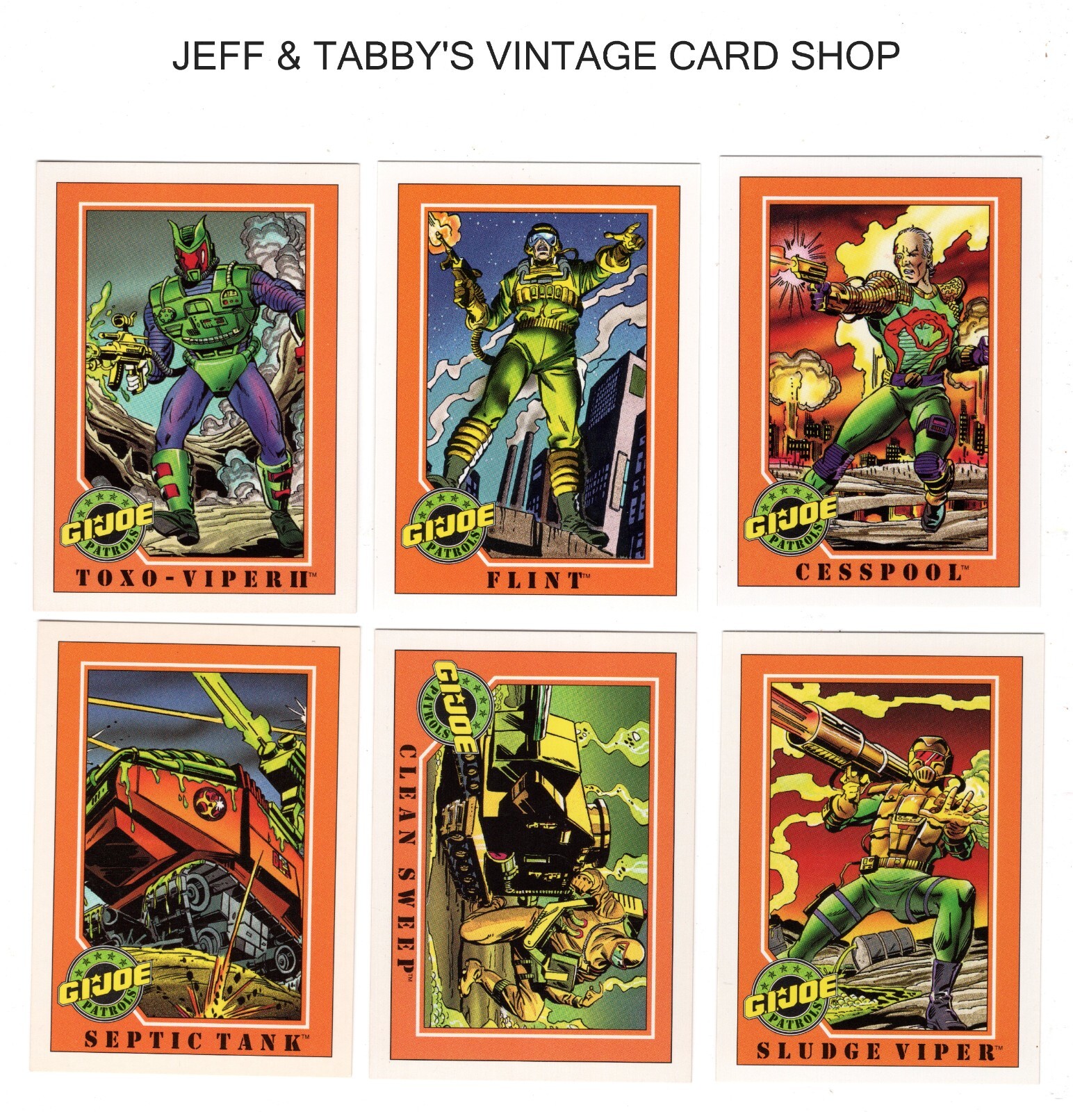 1991 Impel GI Joe Trading Cards Series 1 / SEE DROP DOWN MENU