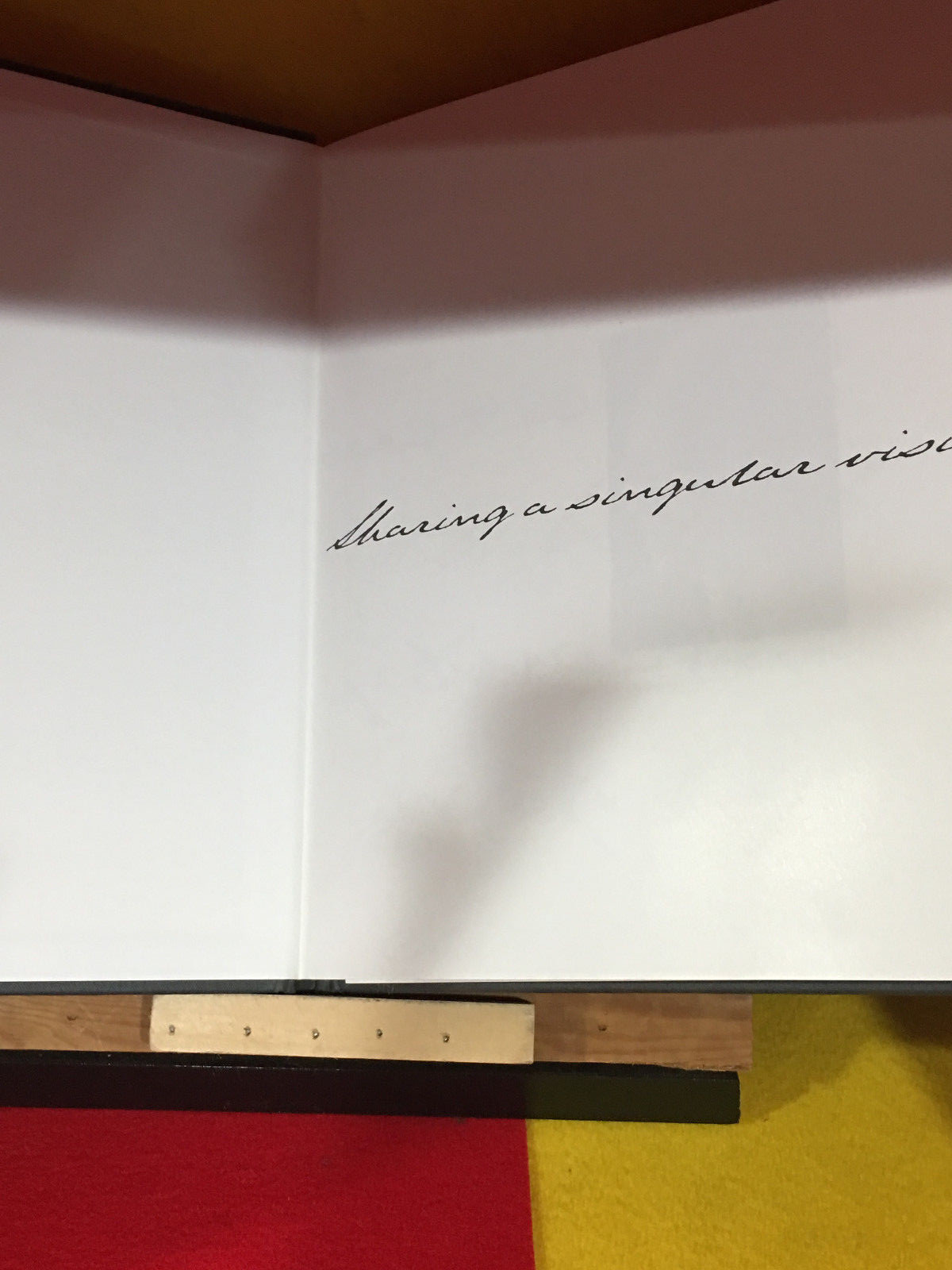 Audi “Sharing A Singular Vision” 2000 Hardcover in Sleeve, Book Never Opened