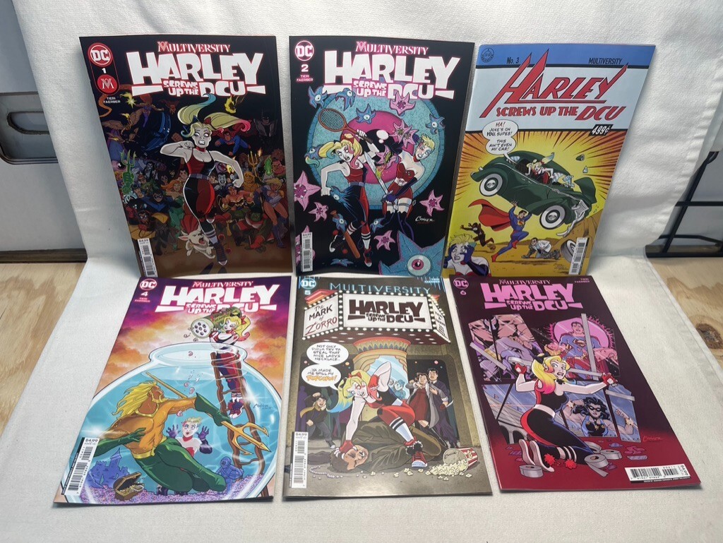 DC Multiversity Harley Screws Up the DCU #1-6 (CVR A) **FREE SHIPPING**