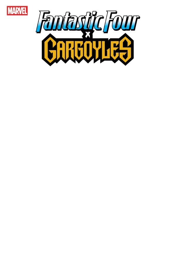 Fantastic Four / Gargoyles #1 Blank Variant
