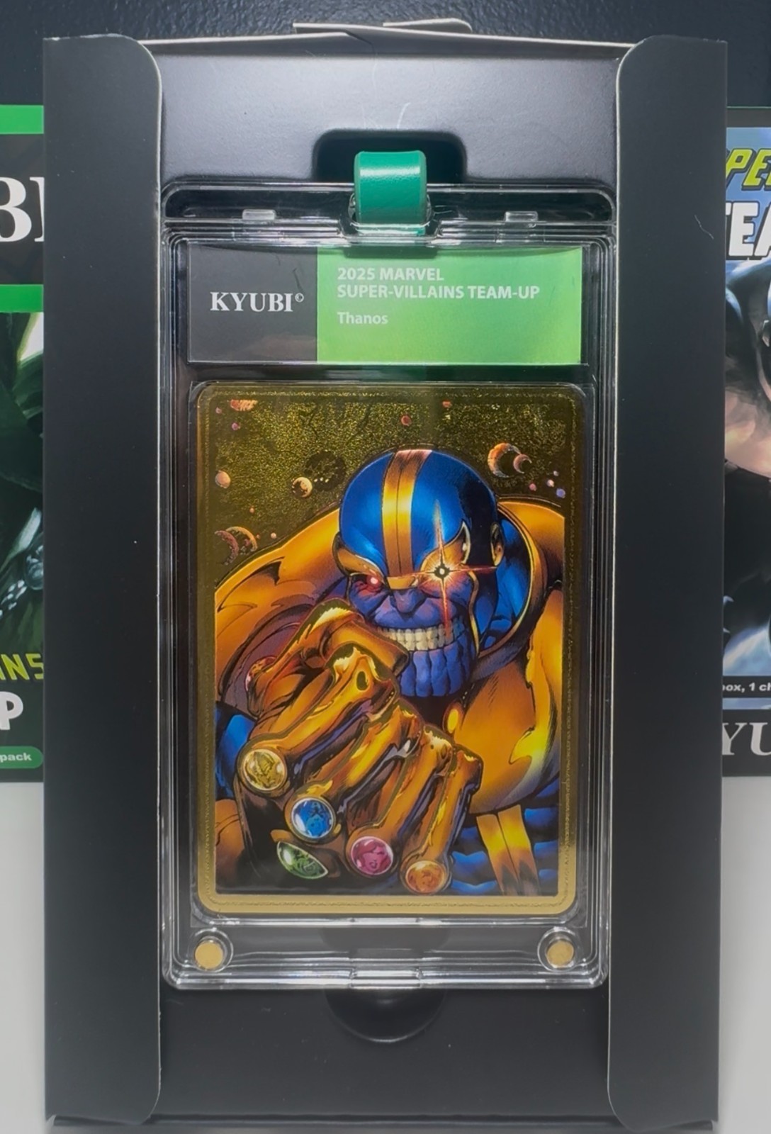 Marvel Comics x Kyubi “SUPER-VILLAINS TEAM-UP” Metal Card Charm (VARIOUS)
