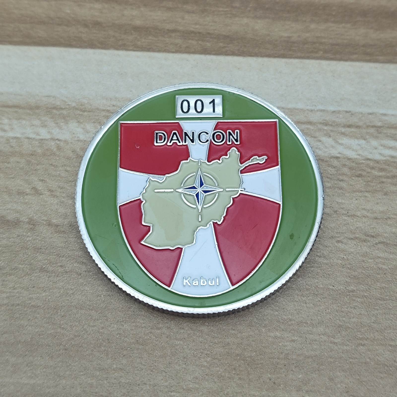 Kabul National Support Element Challenge Coin