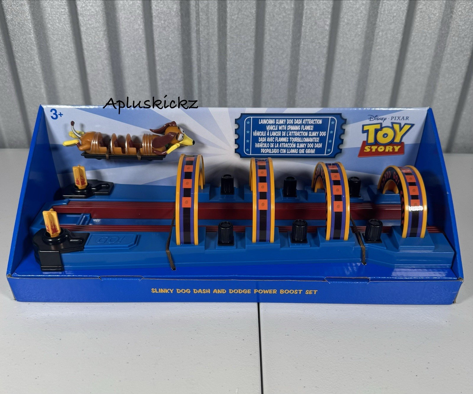 Disney Parks Toy Story Launching Slinky Dog Dash & Dodge Power Boost Set NEW