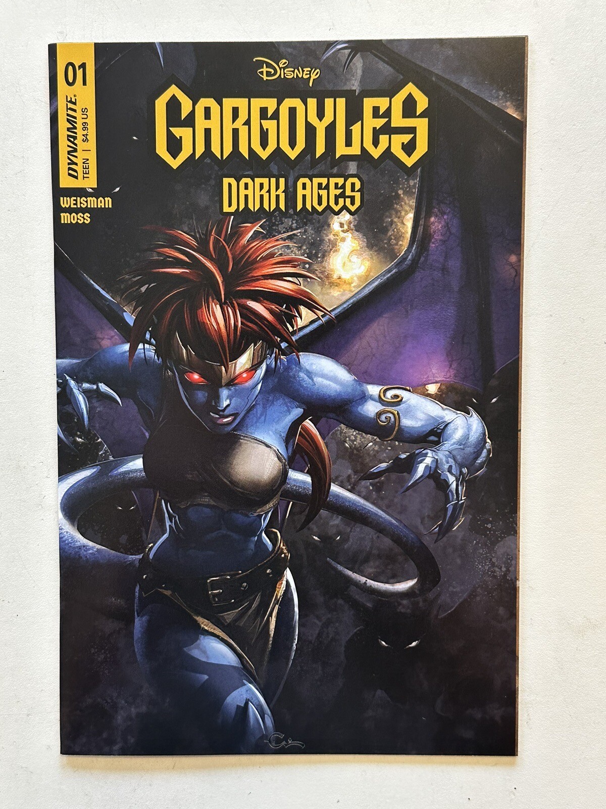 Gargoyles Dark Ages #1 Cover A Crain Unread Bagged & Boarded 🐶