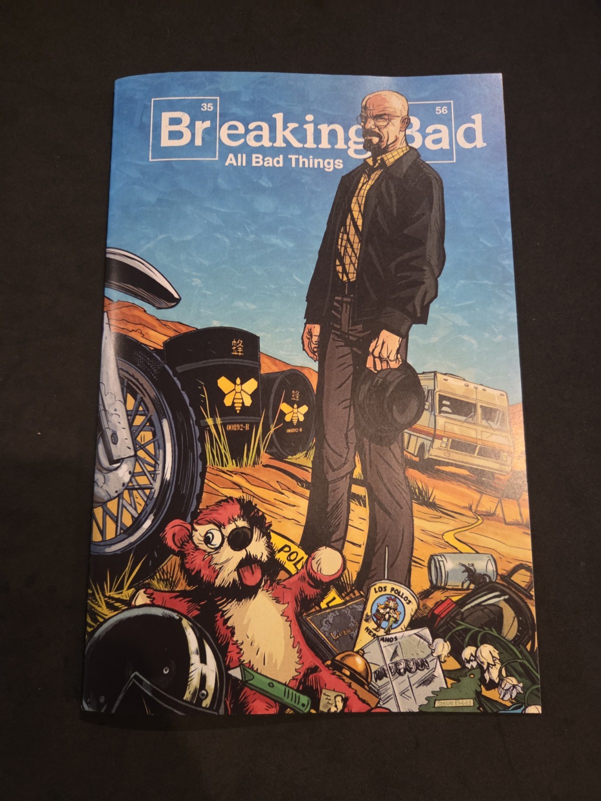 2013 AMC Breaking Bad Comic All Bad Things #nn Walter White NM 9.6+ Read Descrip