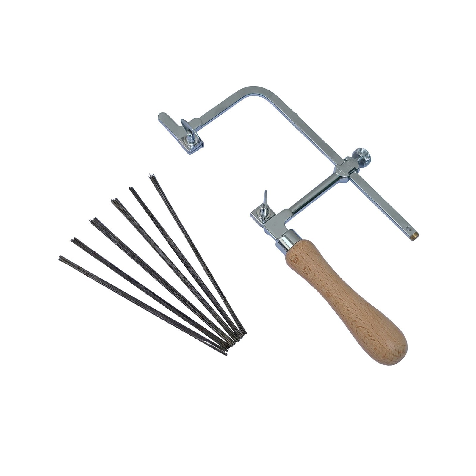 Jewelers Saw Frame Adjustable Type & 144 Grade Blades 1/0 – 6/0 – Jewelry Tool