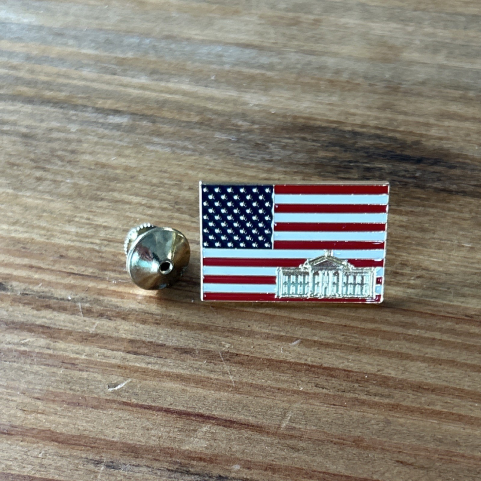 President Trump American Flag White House Lapel Pin | Trump 45 Admin VIP Gift
