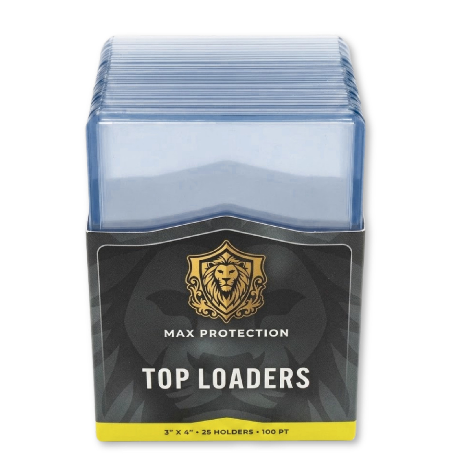 250 Max Protection 100pt Clear Thick Trading Card Toploaders Holders Protectors
