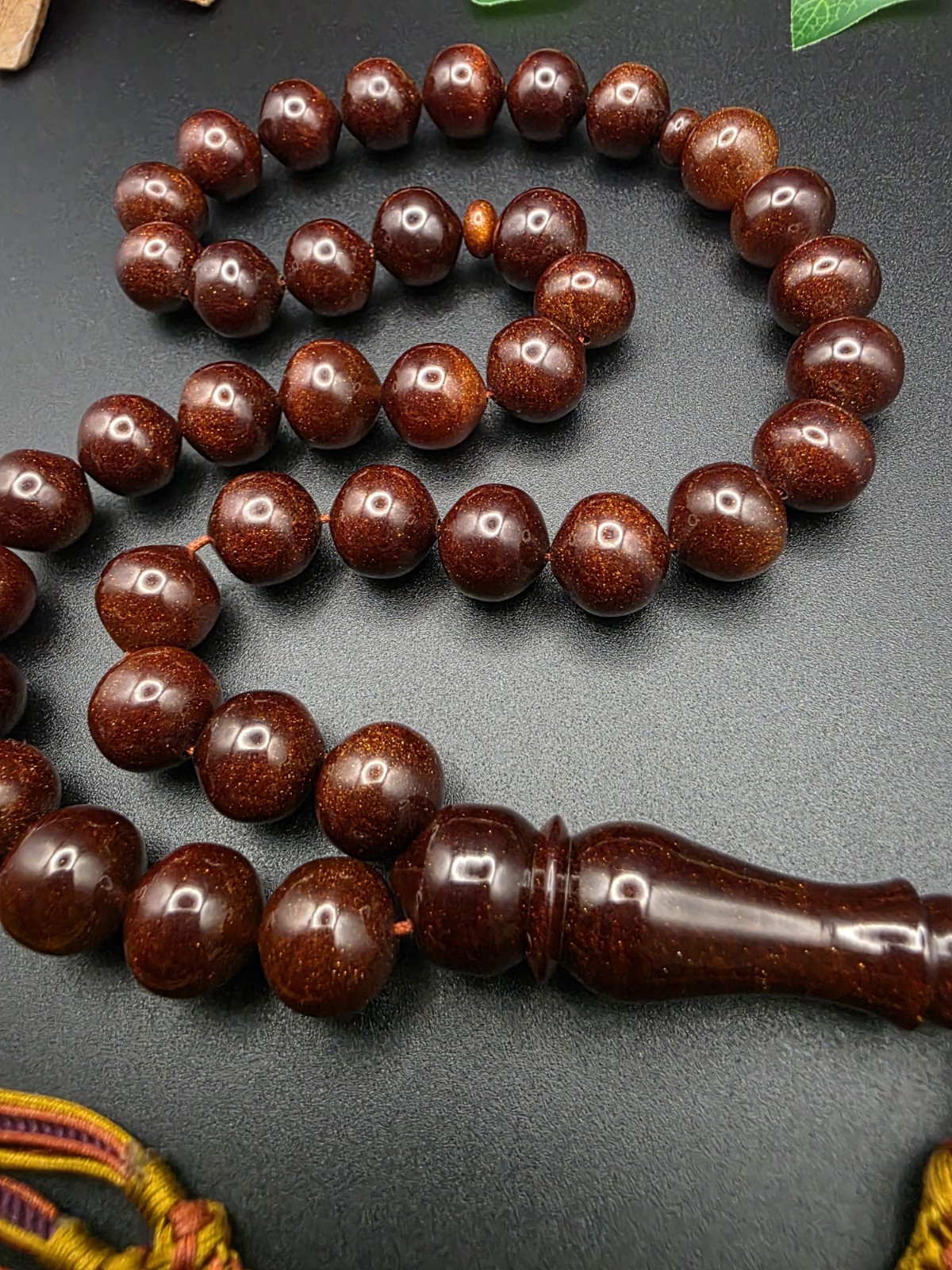 Collectible Miske Islamic Rosary Prayer 39 Beads Unique Design سبحة مسكي مسباح