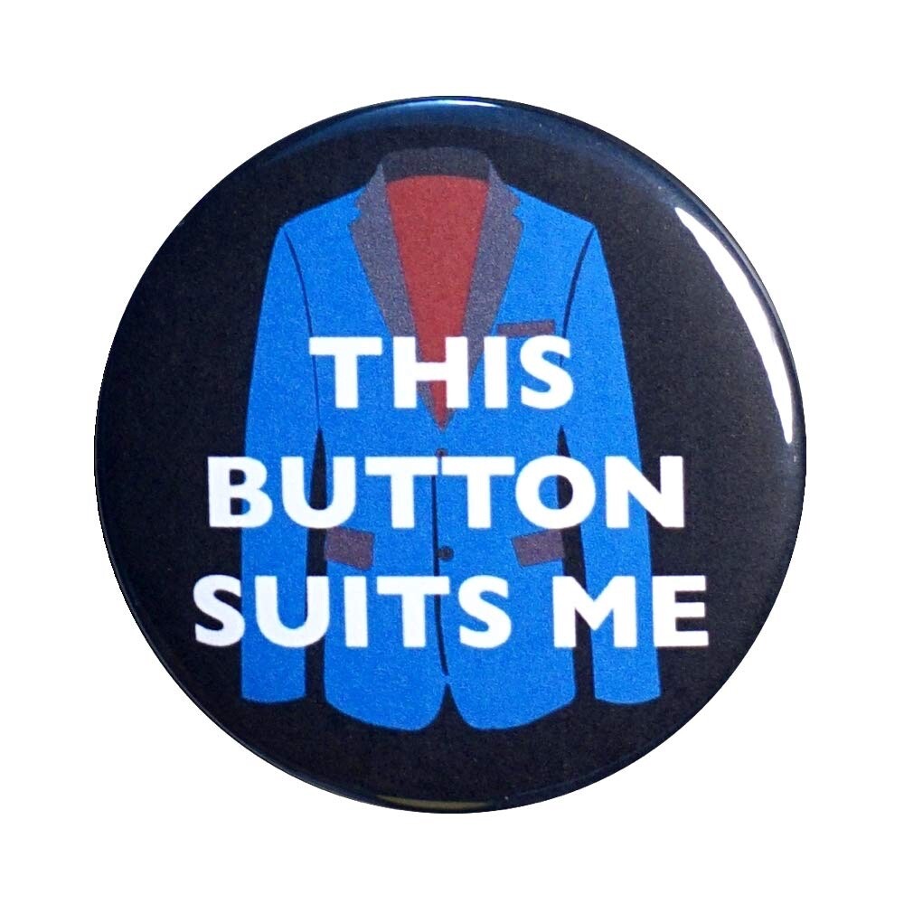 Funny Pun Button Play On Words Puns Button Backpack Pin Lapel Pin 1″ 96-28