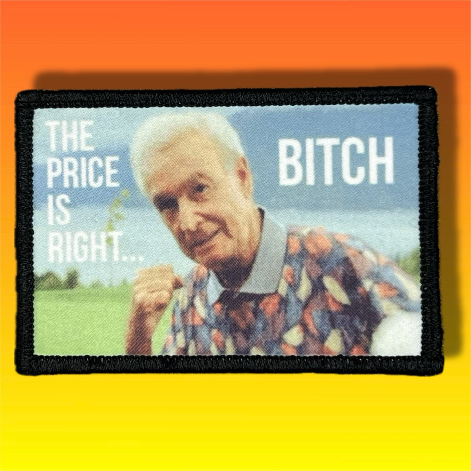 The Price Is Right Happy Gilmore Morale Patch / Military Badge ARMY Tactical 36