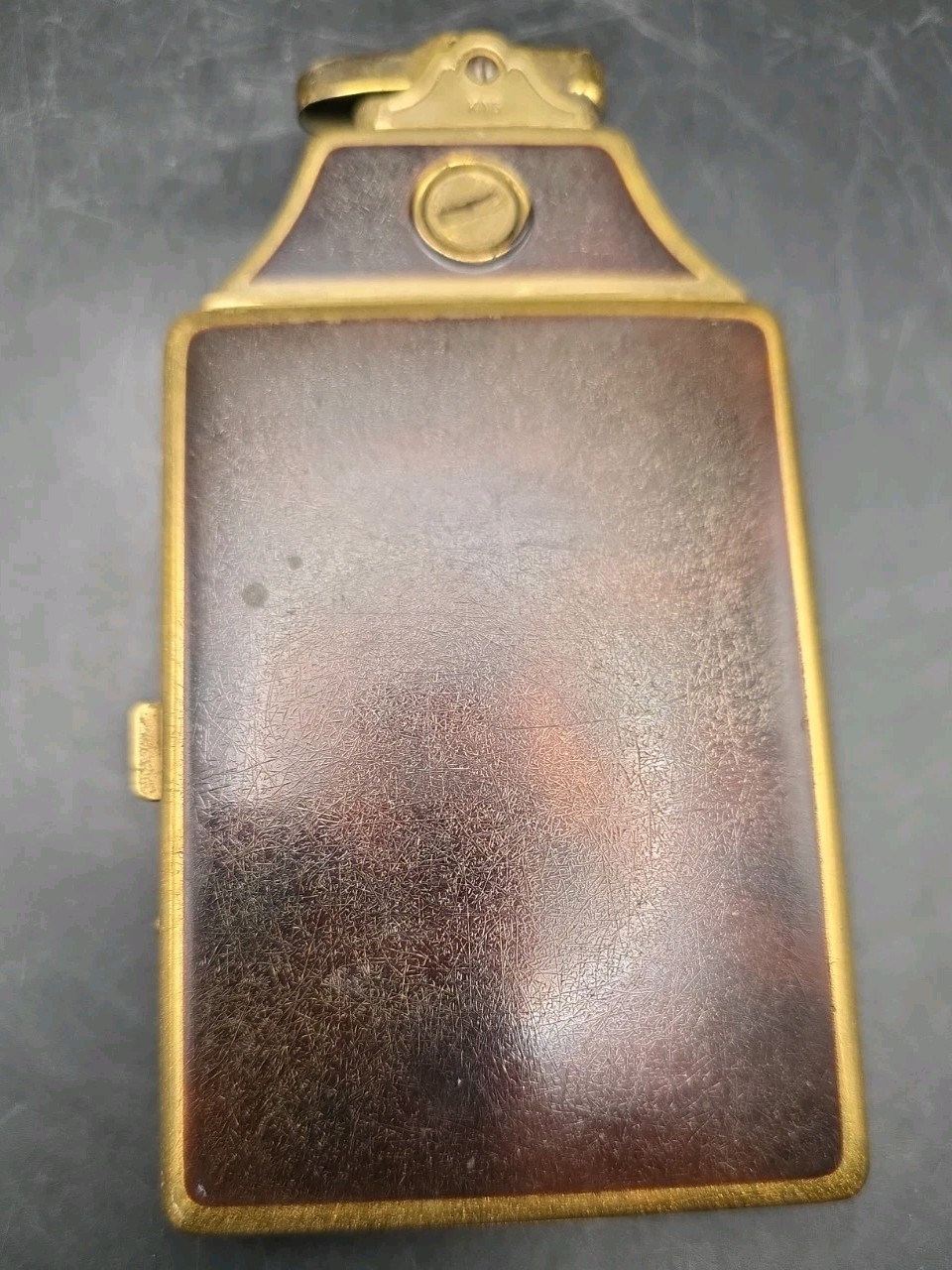 vintage Ronson Mastercase combination cigarette case and lighter