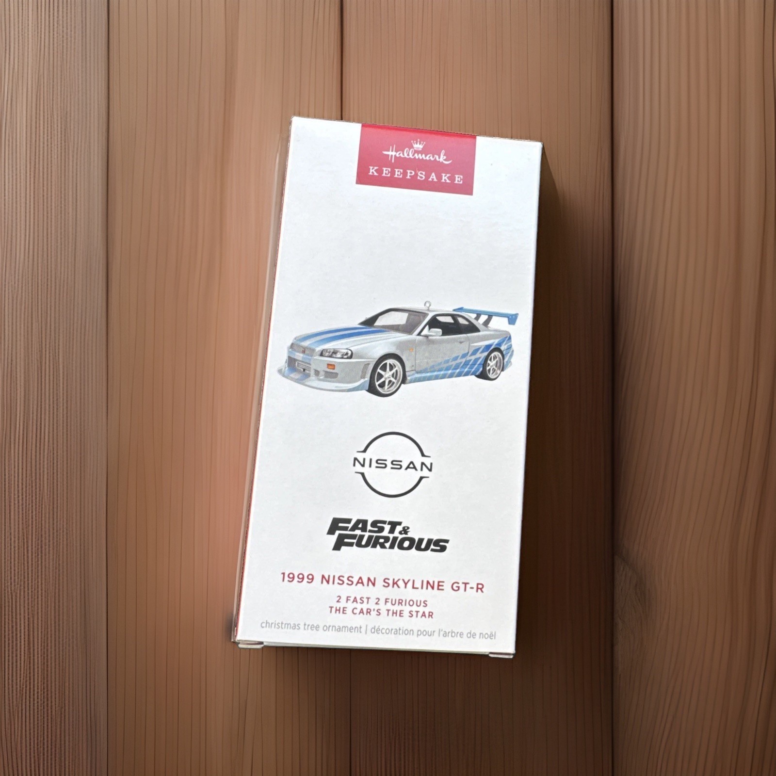 Hallmark 2026 1999 Nissan Skyline GT-R Fast And The Furious Ornament 2 Fast 2