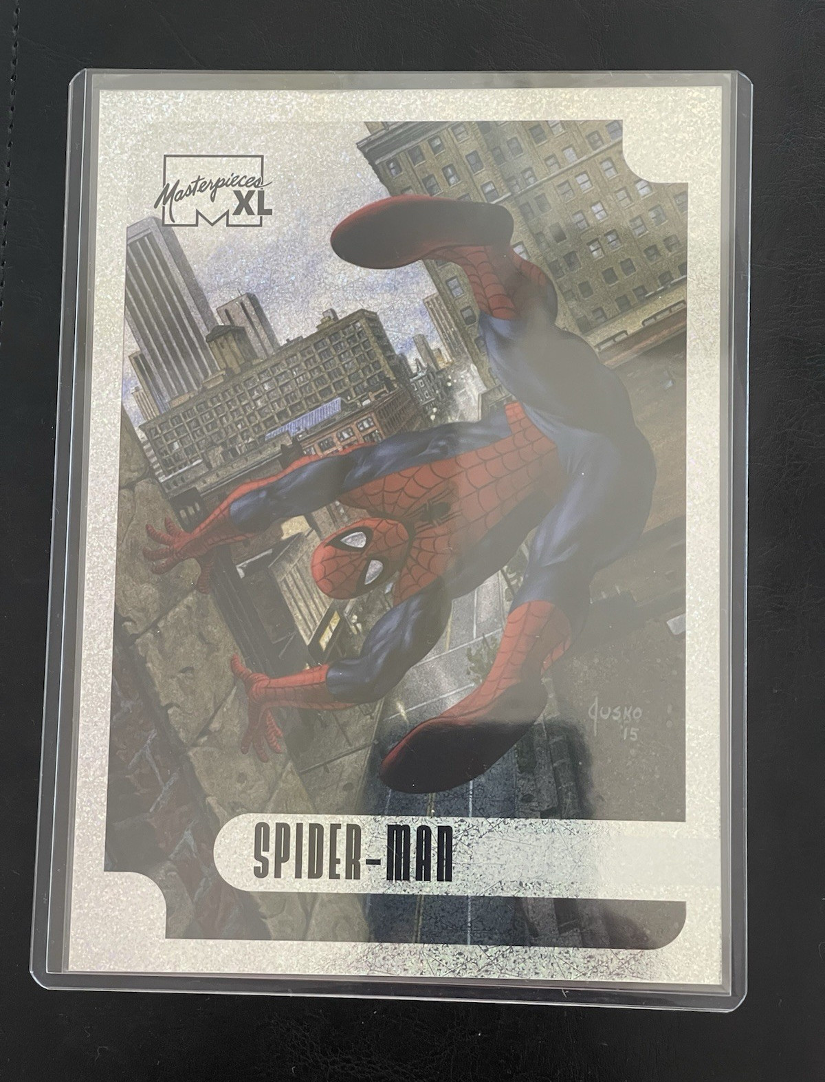 SkyBox 2023 Marvel Masterpieces XL Spider-Man Limited Edition Holograph 1/17