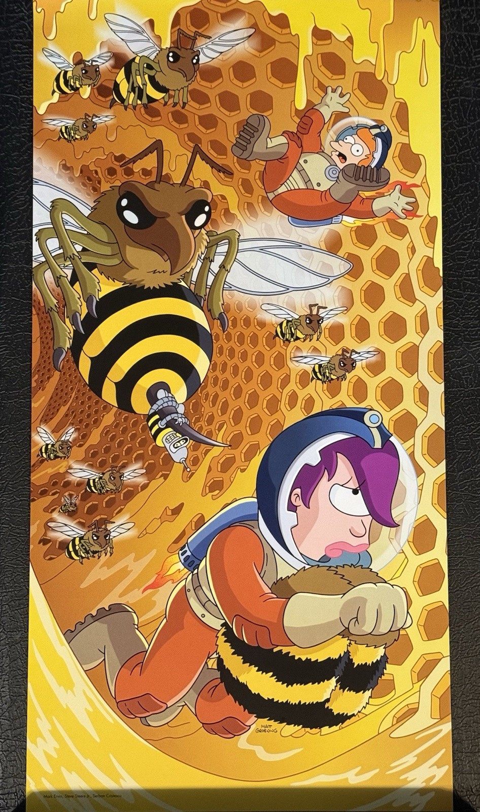 Futurama “The Sting” San Diego Comic Con 2006 Poster 12×24