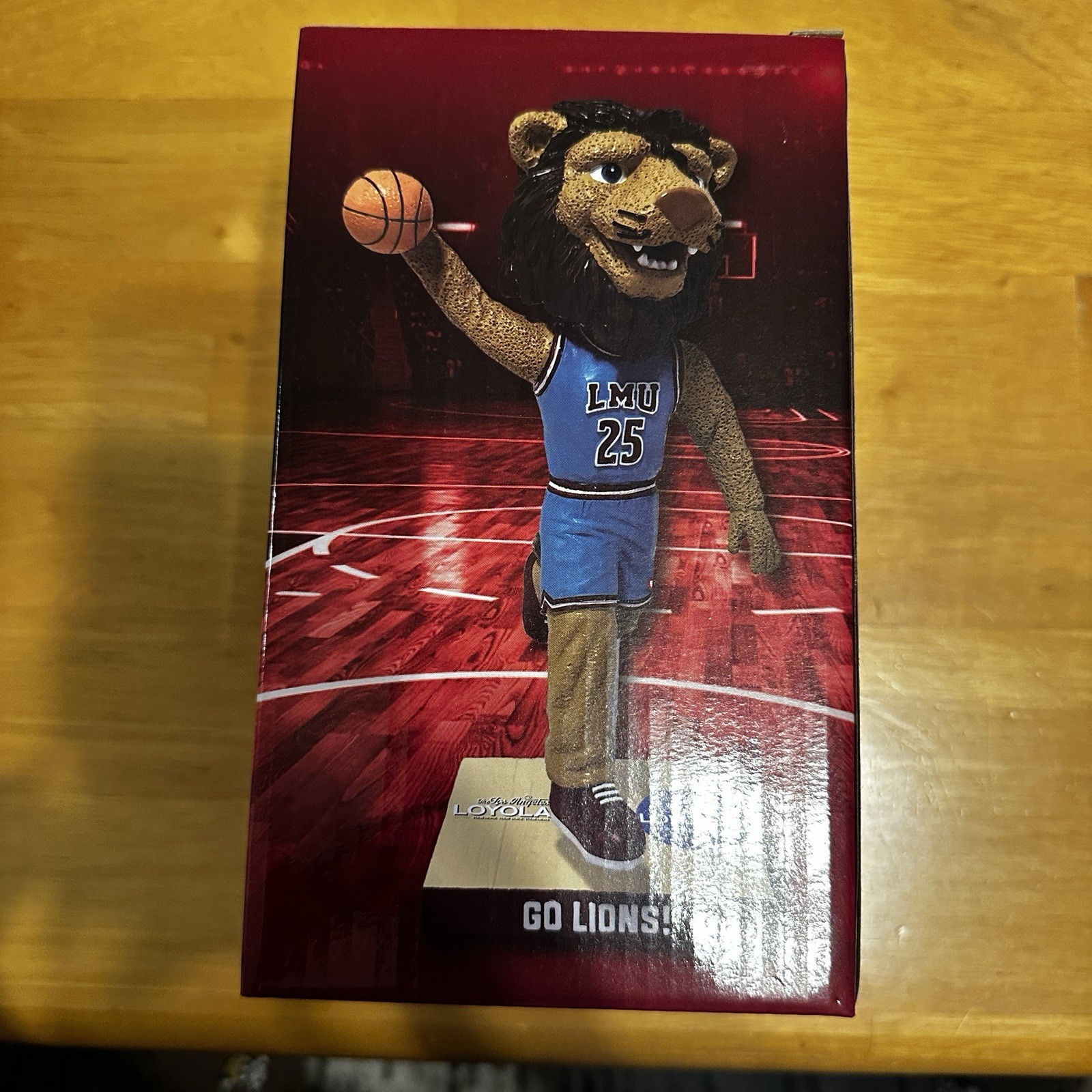LMU Loyola Marymount University Lions Basketball Iggy Bobble Head NIB Limited