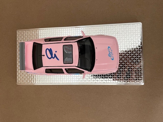1/24 scale VW Fast and the Furious Jetta autographed by Chad Lindberg custom