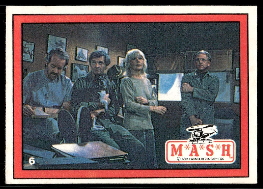MASH 1982 War Comedy TV Show Donruss Card #6 (NM)