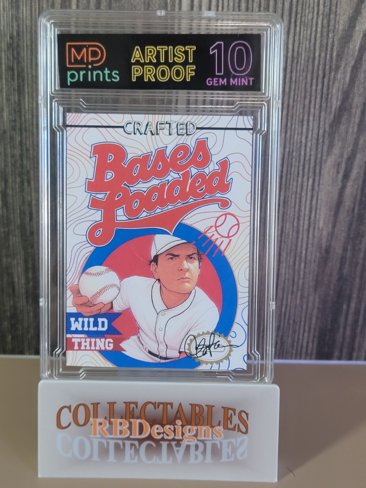 MPrints – Ricky “Wild Thing” Vaughn (Major League) Bases Loaded