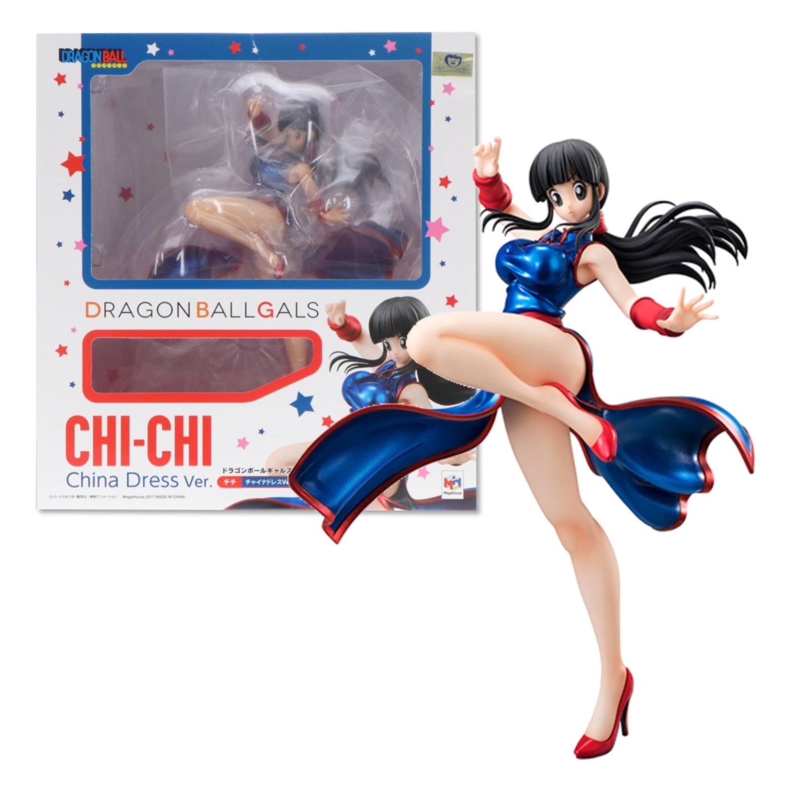 DRAGON BALL GALS CHI-CHI Chinese Dress Ver. Action Figure 7.9-inch Japan New