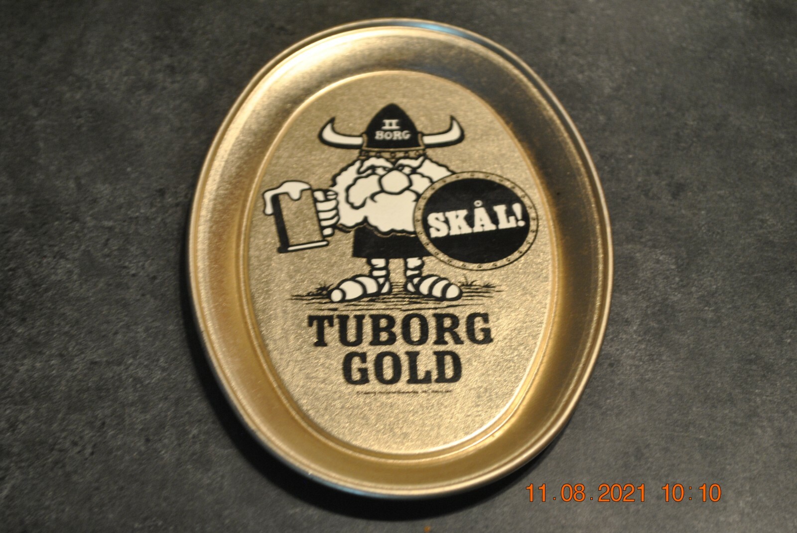 TUBORG GOLD TIP TRAY — Brand New Fresh Out of Master Box!!! Near Perfect!!!!