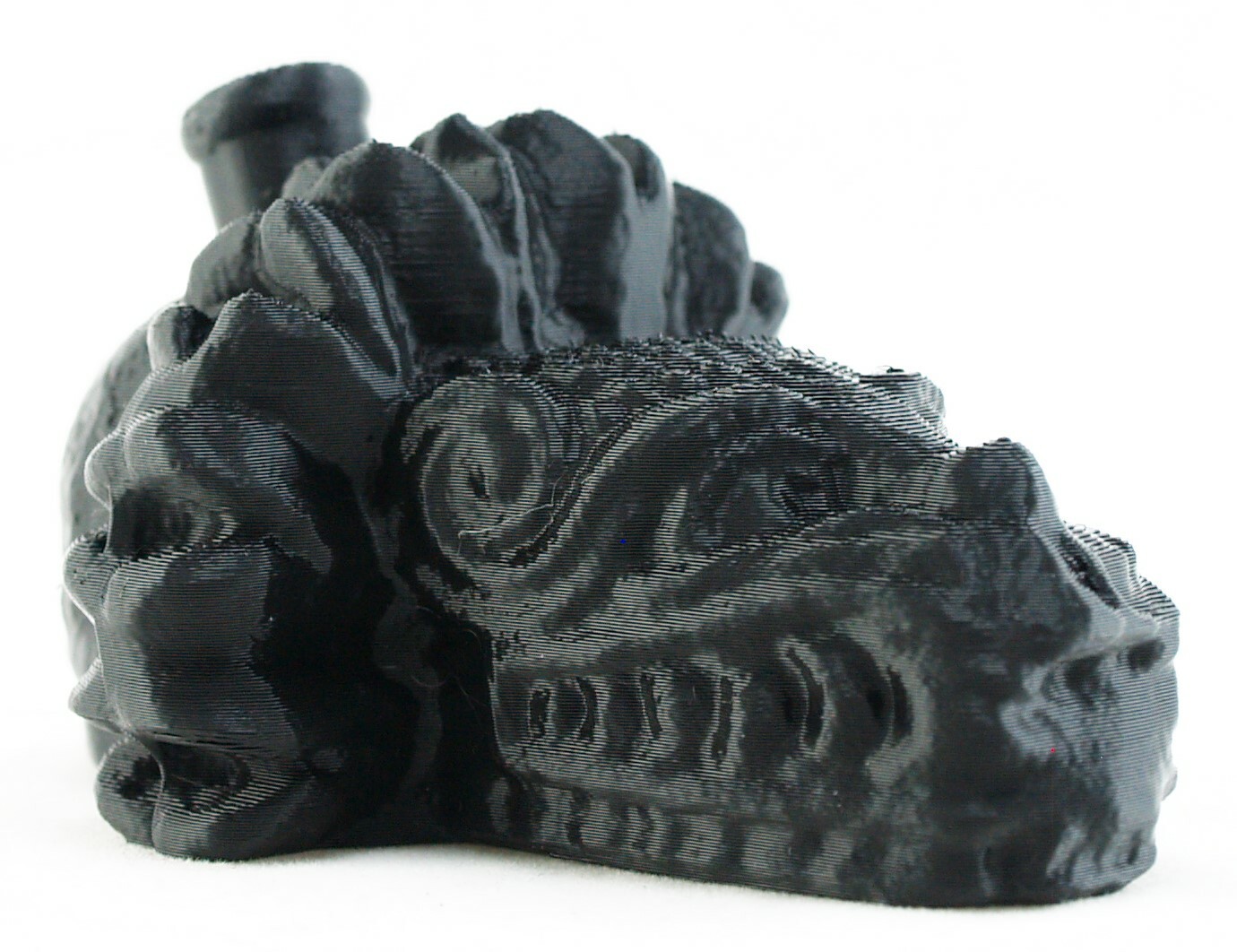 Aztec Quetzalcoatl Death Whistle Black Onyx Feathered Serpent God MADE IN USA