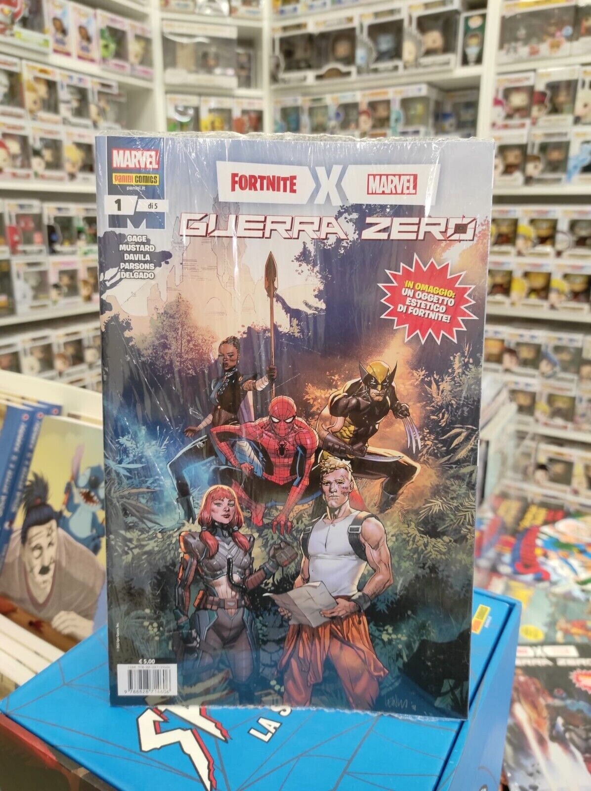 FORTNITE X MARVEL: Zero War Complete Series 1-5 Codes Expired ITA