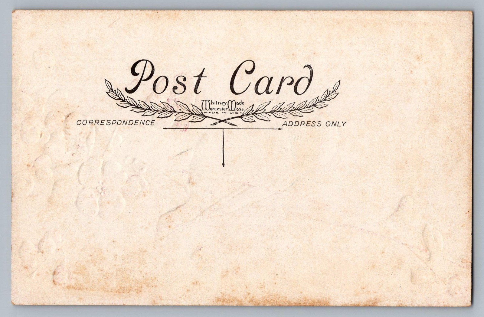 Vintage Whitney Made Easter Bird Printed Lithograph Postcard Unposted 6×4 USA