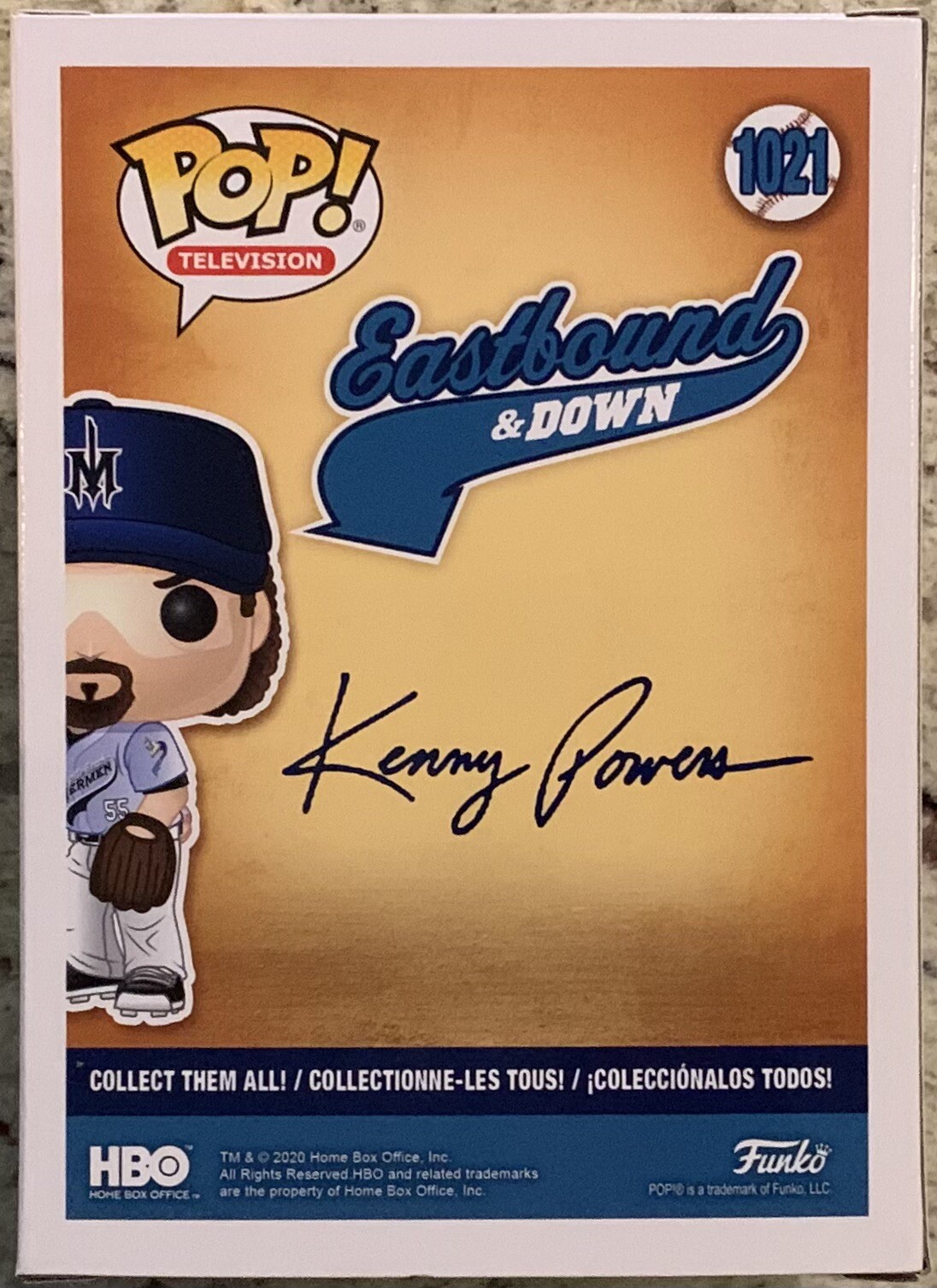 Funko Pop! Eastbound & Down 2021 ECCC Exclusive 1021 Kenny Powers, New In Box