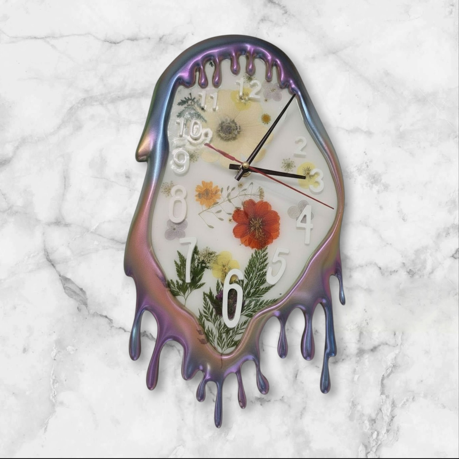 Handmade Melting Clock