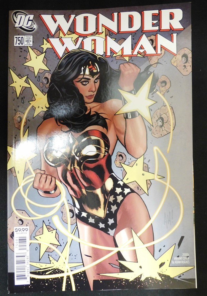WONDER WOMAN 750 DC 2000S VARIANT COMIC ADAM HUGHES SIMONE RUKA HALE 2020 NM
