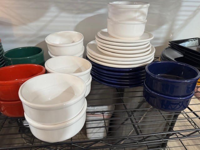 Waechtersbach Solid Colours Green Red White Yellow Blue Black Plates Bowls More