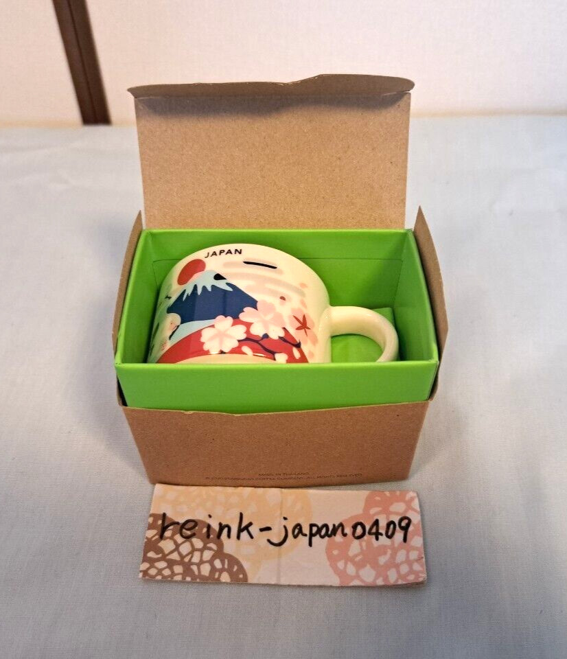 Starbucks Japan Mug Cup You Are Here Collection ORNAMENT 2oz 59ml Fuji JPN