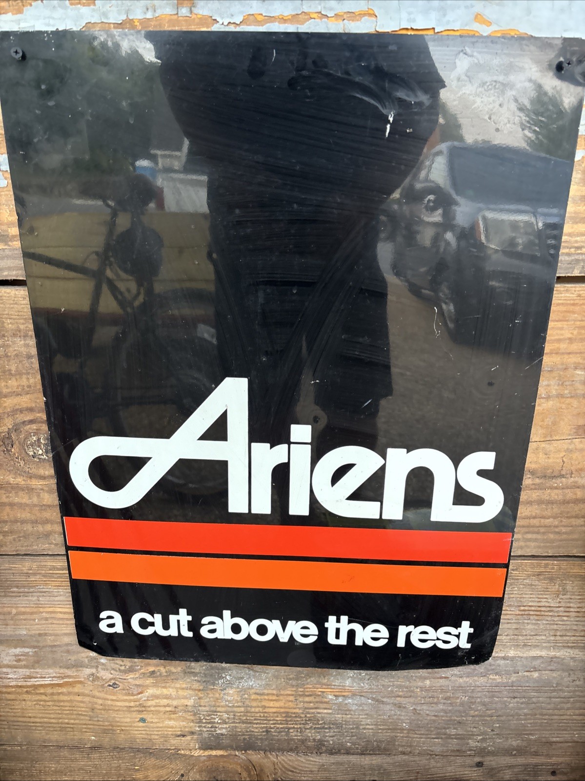 Arien’s Authorized Dealer Sign 18″x 24″ Aluminum * Genuine Advertising Item *