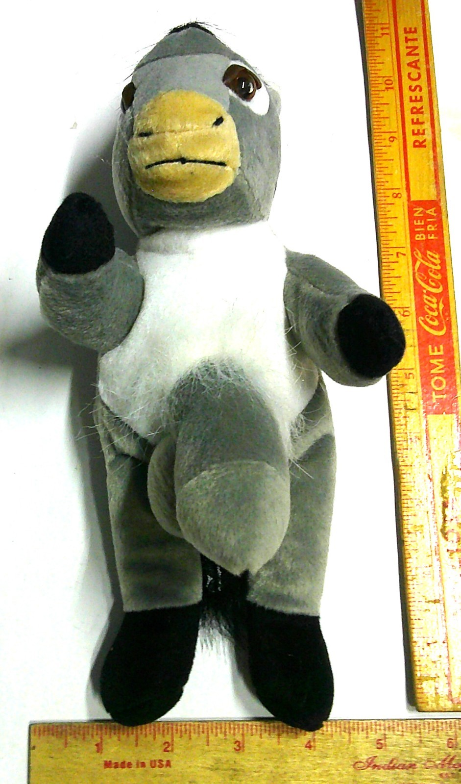 adult stuffed animal w/penis donkey “weanie baby” novelty beanie doll- 9″