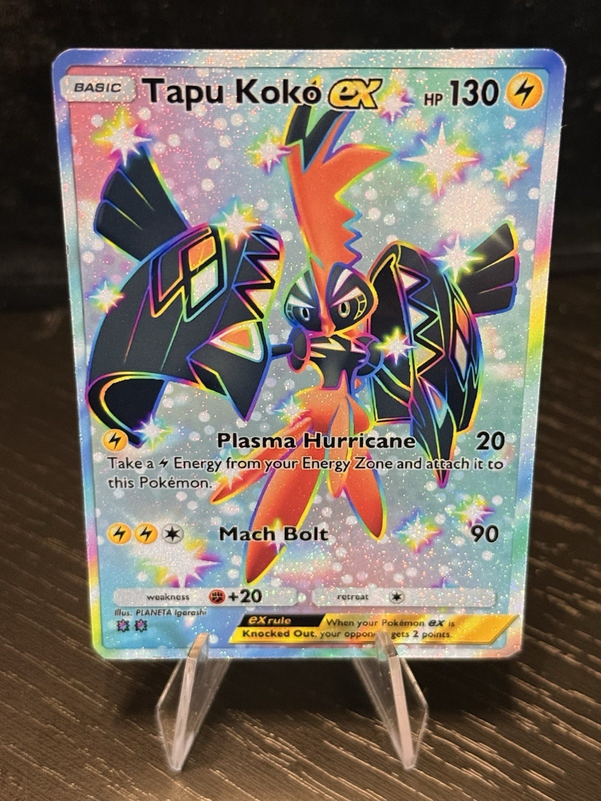 Tapu Koko – Holo Fan Card Pokemon TCG Pocket Art | Mega Rising (b1)