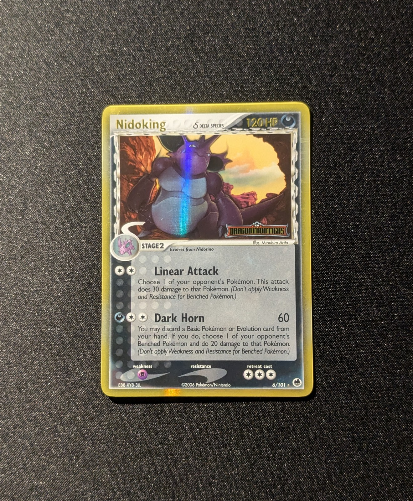 Pokemon EX DRAGON FRONTIERS – 4 Reverse Holo Cards Bundle – ENG – Mixed Cond