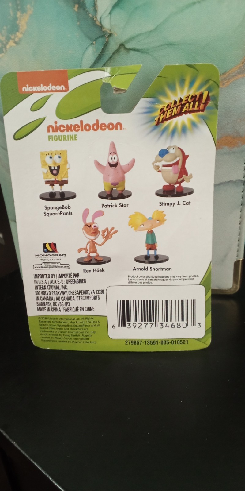 Nickelodeon Patrick Star SpongeBob Figurine Plastic Collectible Unopened 3+ 2020