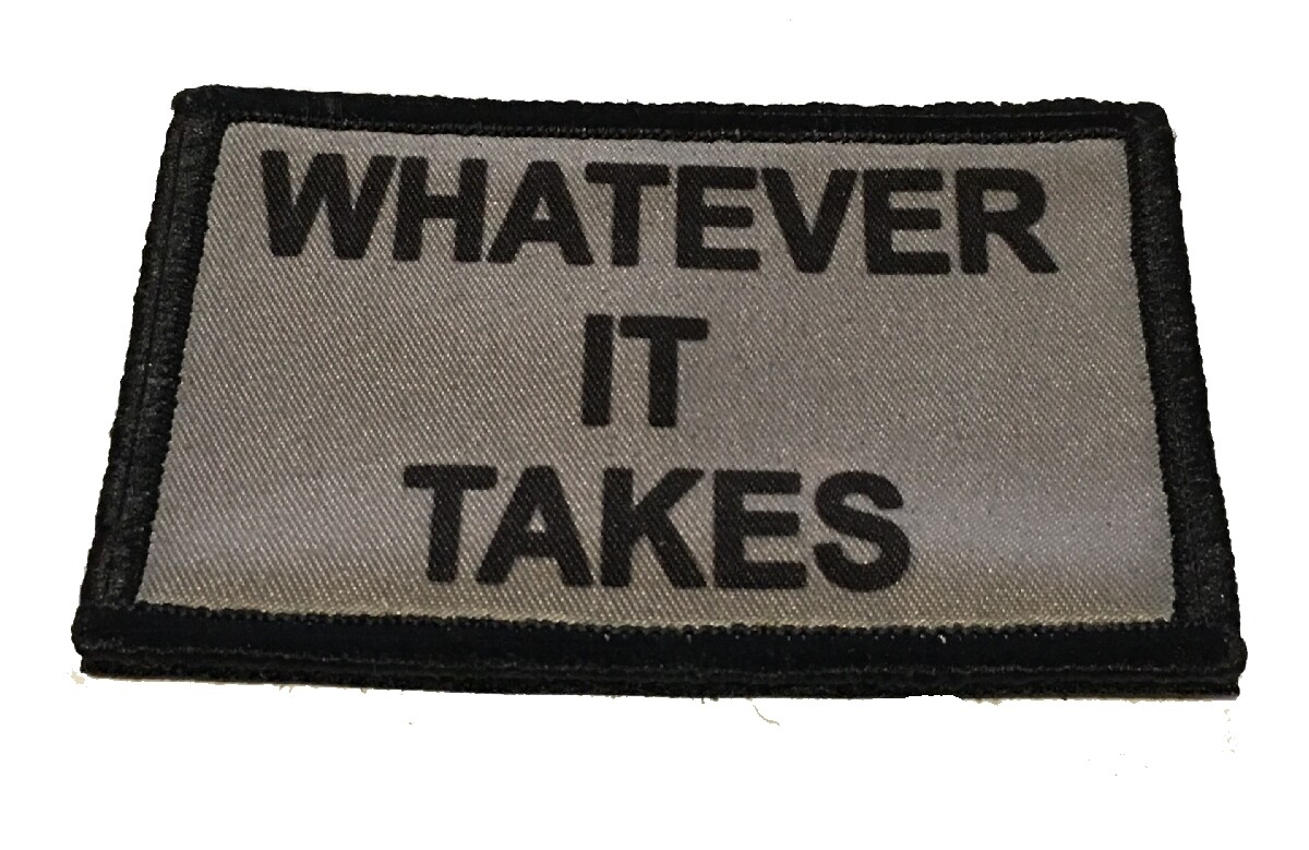 Zero FOX Given Morale Patch Tactical Military Army USA Flag Funny