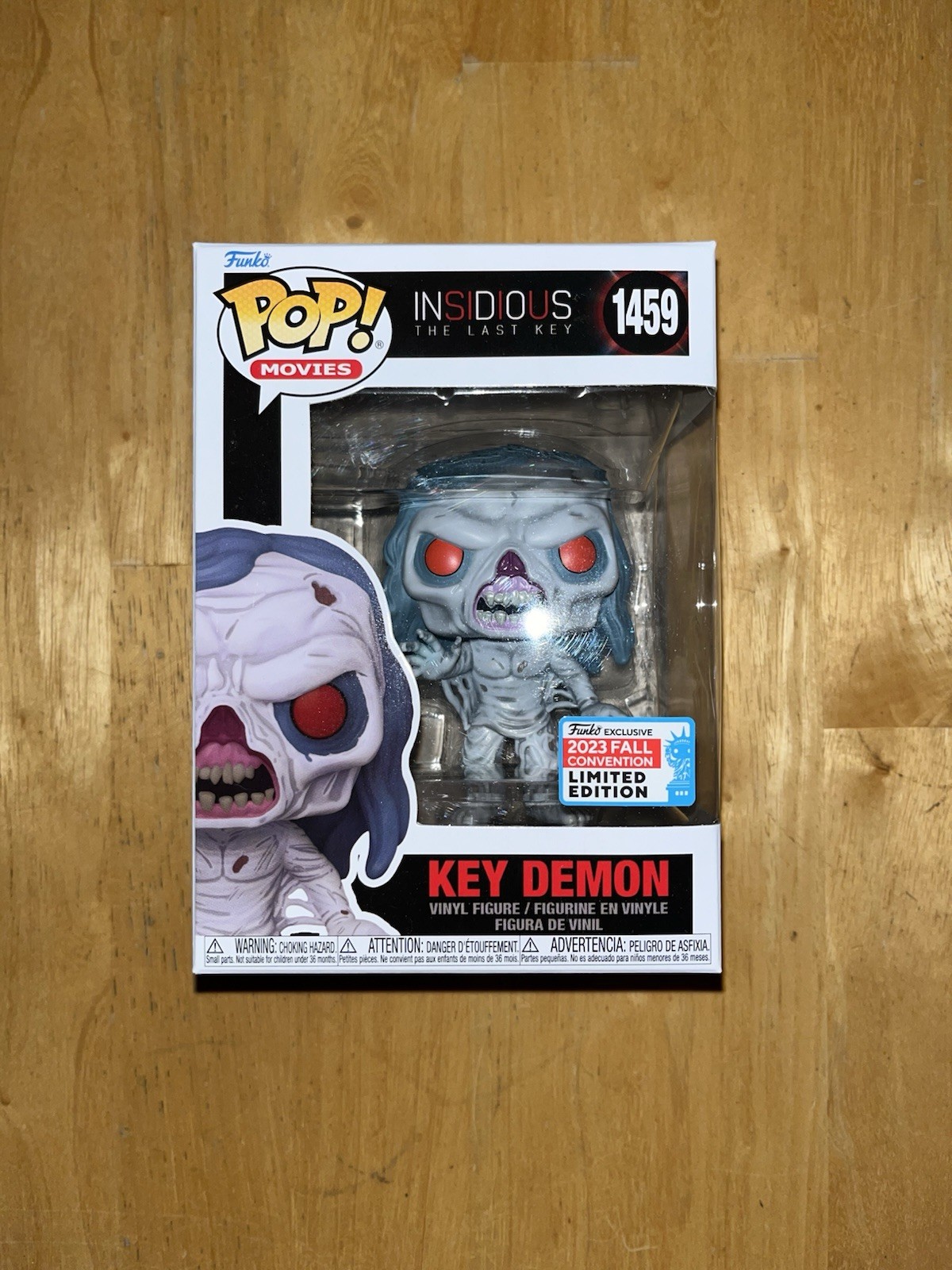 Funko Pop! Insidious Key Demon #1459 New York Comic Con Exclusive