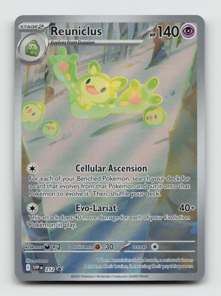 Reuniclus 212 Promo SVP Scarlet & Violet Promo Holo Pokemon Holo NM/M
