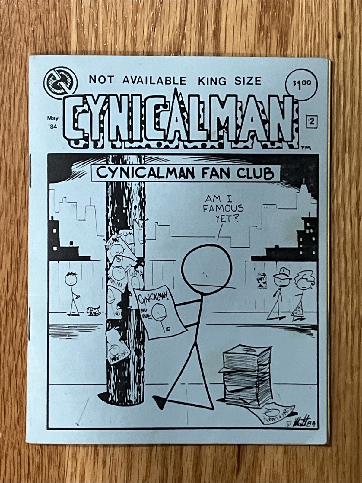 Not Available Comics King Size Annual 2 May 1984 Matt Feazell Minicomic