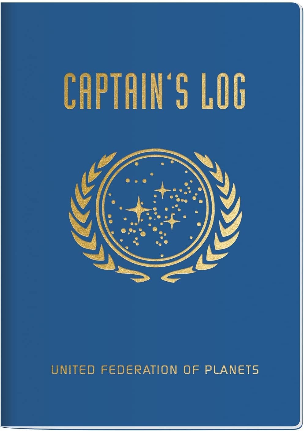 Compact Star Trek Captain’s Log Notebook – Perfect for Sci-Fi Fans & Note-Taking