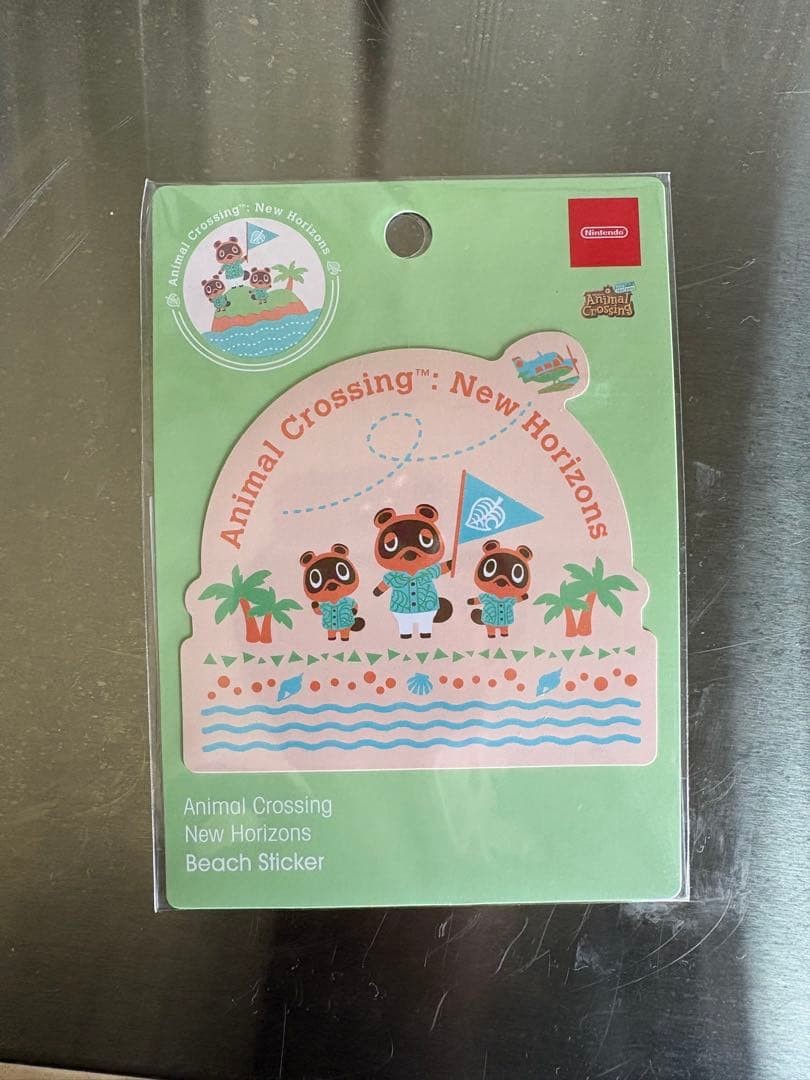 Animal Crossing Beach Sticker Nintendo 14+ Soft Mascot Soft Figure Park Series