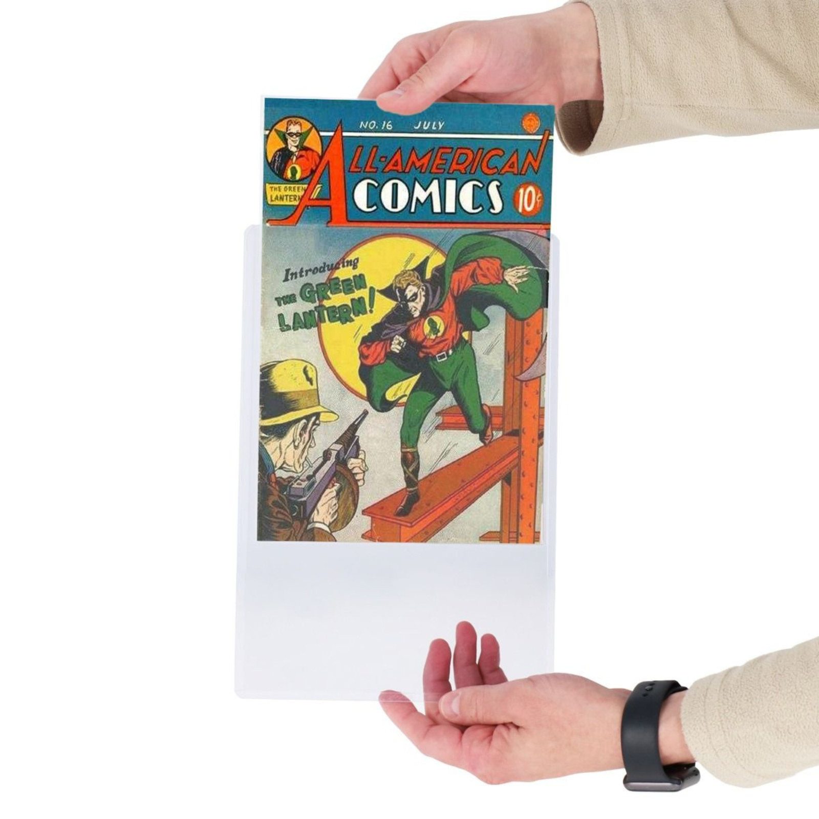 10 Comic Book Top Loaders Protector Hard Case Sleeve Top load Holder for Golden