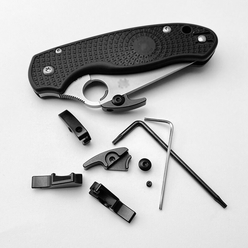 Quickly Open Hook Screw Tool Set For Spyderco Paramilitary 2 Aluminium Alloy